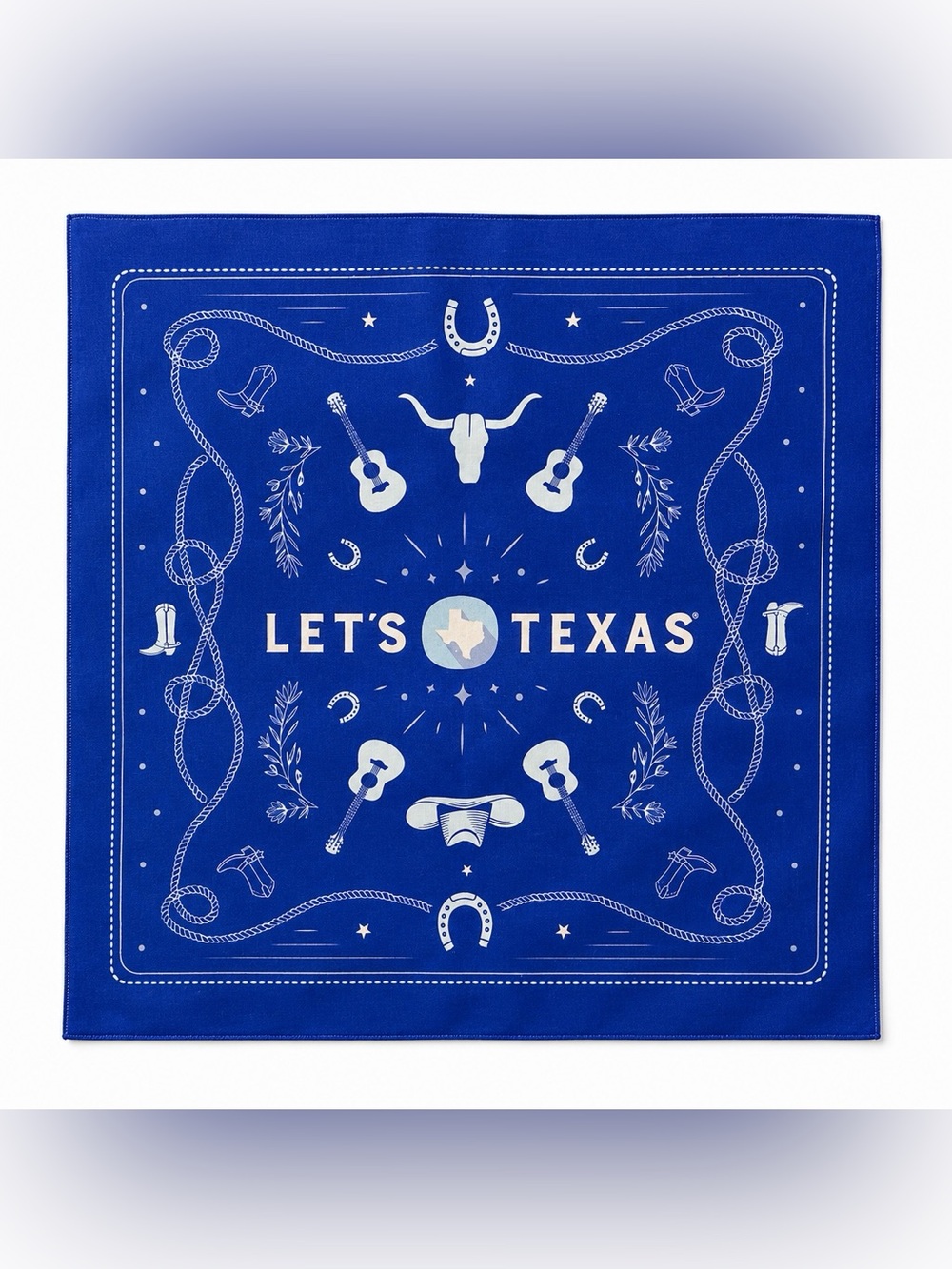 Great American State Fair Let's Texas Bandana Washington DC 250th Anniversary